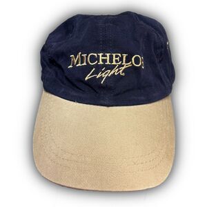 Vintage Michelob Light Two-Tone Strapback Hat